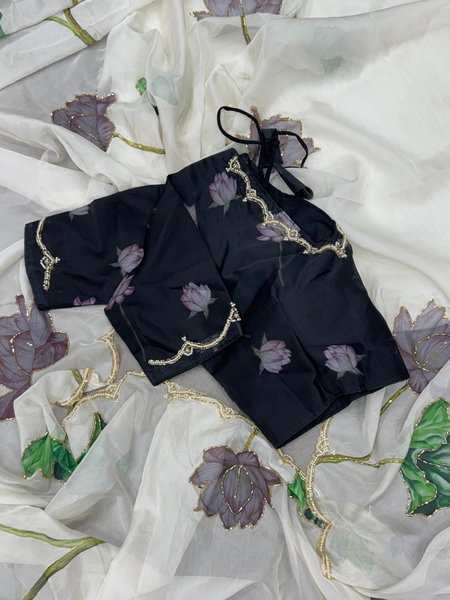 Vivera Organza Silk With Work Saree Wholesale Suppliers In Mumbai
